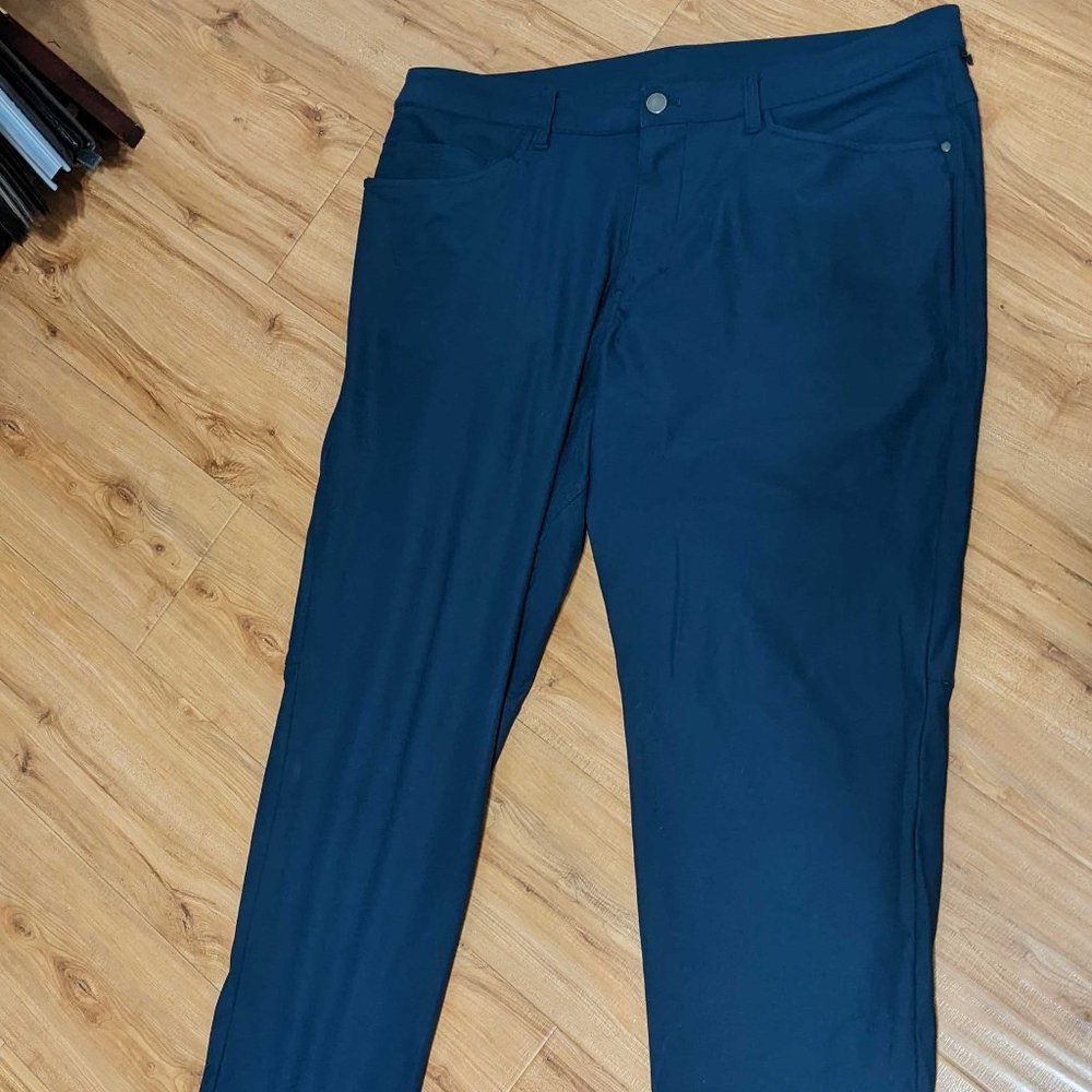 36x32 Lululemon Commission Pants Blue